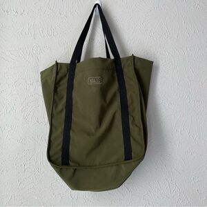 NILS Olive Green fleece Lined  Tote Bag